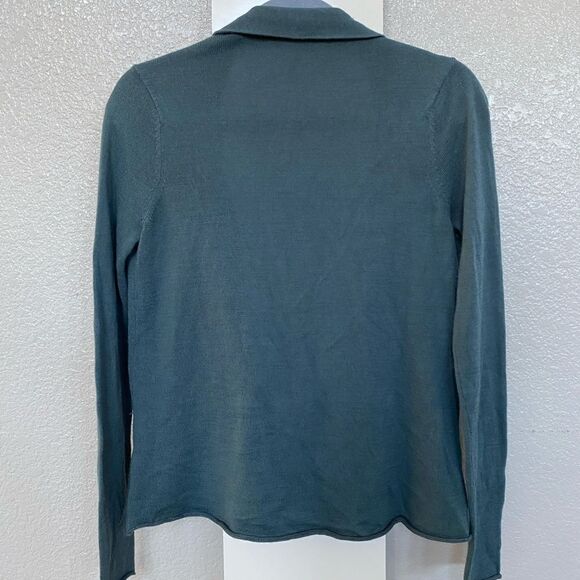 Free people aqua gray cardigan, size SP - Picture 2 of 5